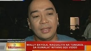 BT: Wally Bayola, nagsalita na tungkol sa kumalat niyang sex video