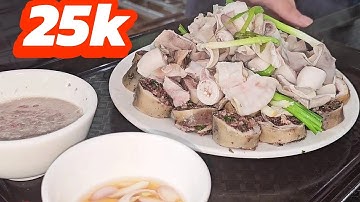 SỐC Quán Cháo Lòng Toàn Món Ngon Sáng Sớm Đông Kín Người Bà Chủ Thái Mỏi Tay Không Nghỉ Phút Nào