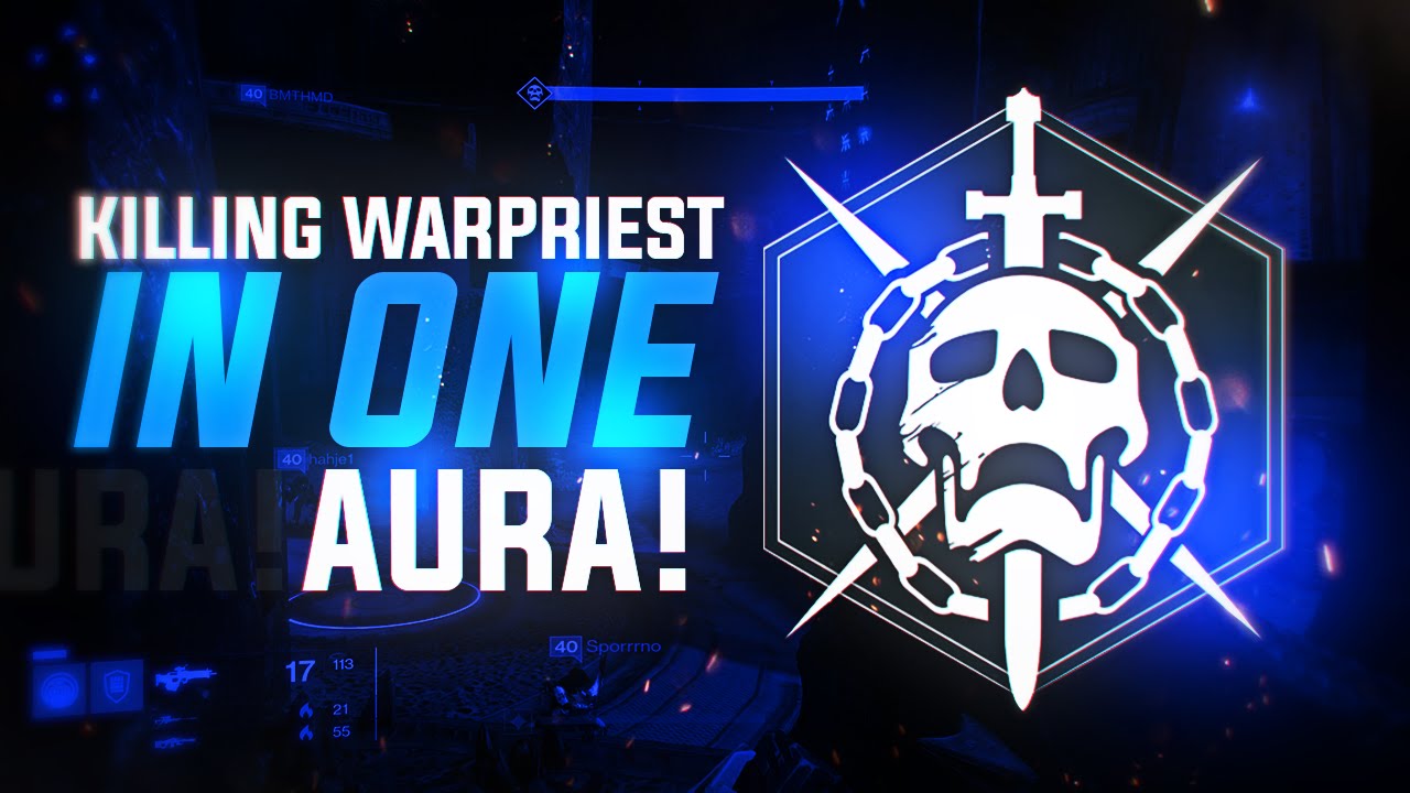 Destiny: How To Kill Warpriest In One Aura (Challenge Mode)