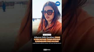 Mahakumbh Reality By Influencer Nidhi Chaudhary