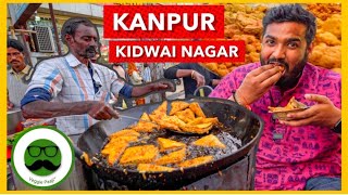 Kanpur Evening Street Food Kidwai Nagar | Munaa Pakode, Mama Bhanje, Kumar Bhelpuri | Veggie Paaji