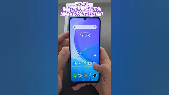 VIVO Y04 Turn off Power Button Launch Google Assistant