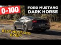 2025 Ford Mustang Dark Horse (manual) review: 0-100 &amp; POV test drive