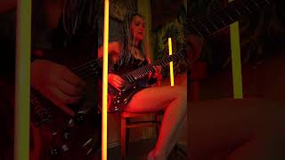 Gaze of ommatidia ( Tanya Death cam ) #antagonist #metal #deathmetal #guitarist #8strings