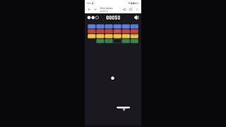Block breaker Google games 