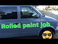 Roller Painting the VAN?!?!? ( Not the greatest..)