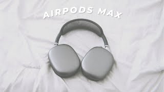 AIRPODS MAX UNBOXING | space gray, lofi music, asmr by Kai 1,338 views 6 months ago 3 minutes, 15 seconds