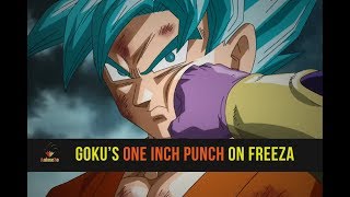 Gokus Insane One Inch Punch On Freeza
