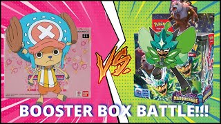 One Piece (EB01) Vs Pokémon (Twilight Masquerade) Booster Box Battle!!