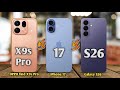 iPhone 17 vs Galaxy S26 vs Oppo Find X9s Pro: Best Flagship Phone Comparison?