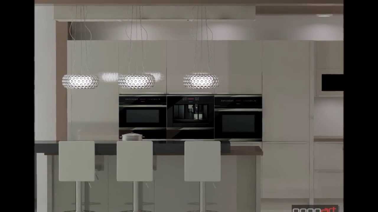 Www.nonoart.hu, modern természetes szigetes konyha, kitchen youtube Modern konyhabútor 2016