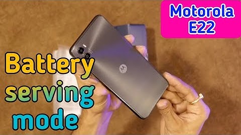How To Enable Battery Saving Mode In Motorola E22, Power Saving Mode Enable Kaise Karen,