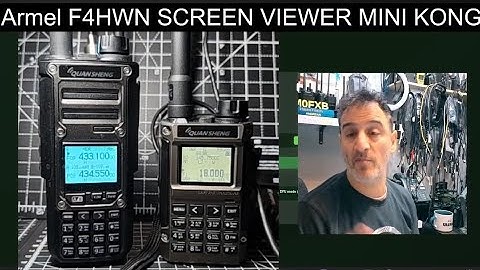 Quansheng TK11 & New Mini Kong UV-K1