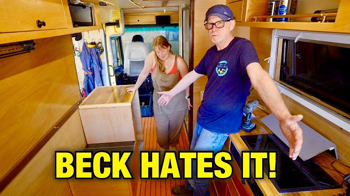 I Put a Boat Floor in My Camper Van and Everyone Hates It!