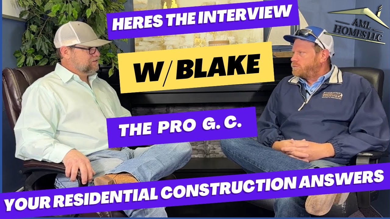 AML Homes, LLC Podcast with Blake from Finishing Touches Remodeling