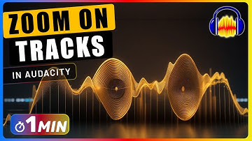 How to ZOOM on Tracks in Audacity
