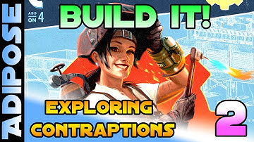 Exploring Contraptions DLC! #2! Double Elevators, Scaffolding and Boxcars! Fallout 4