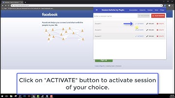 How to use multiple Facebook accounts on same browser using Session Switcher