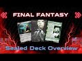 Stock Up Podcast: Final Fantasy Sealed Deck