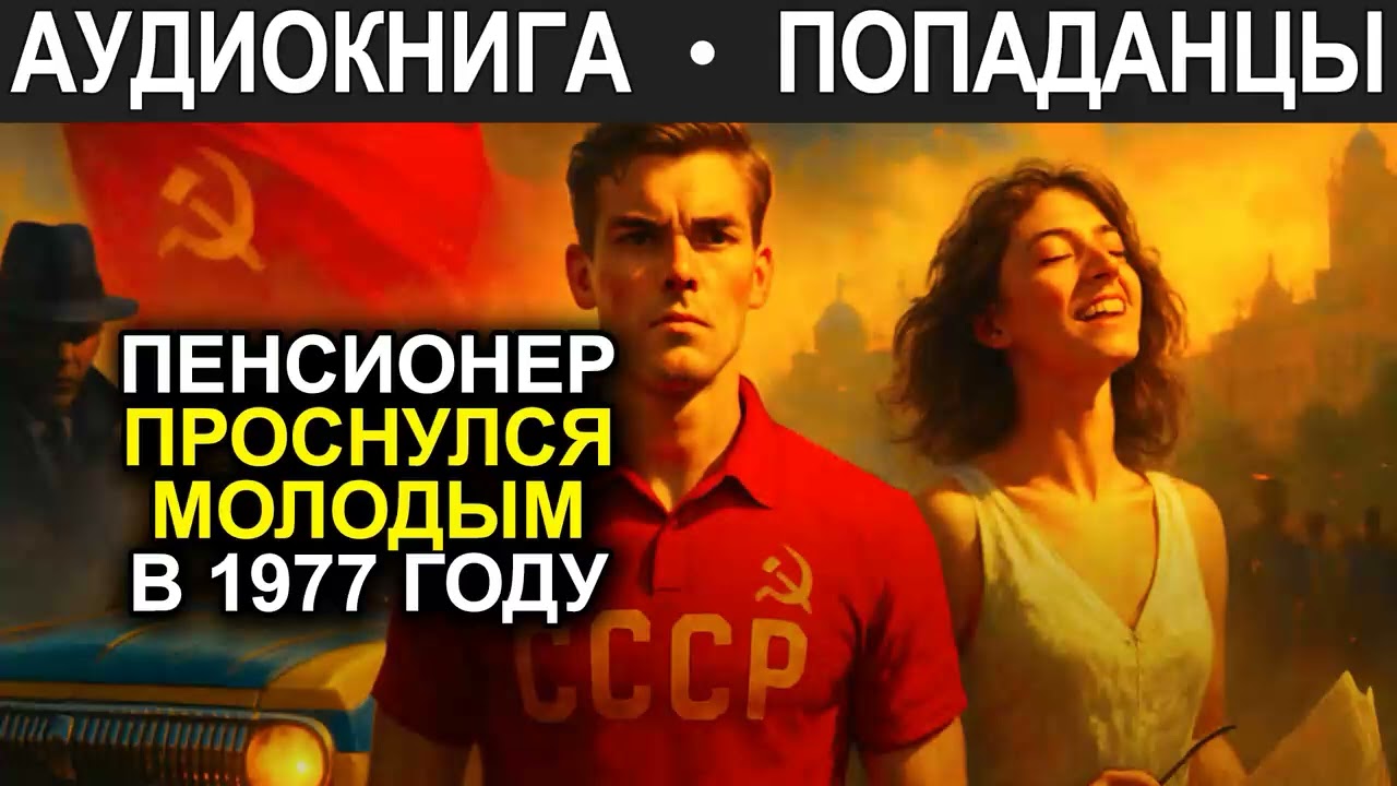 АУДИОКНИГА 📚 ПОПАДАНЕЦ 🔥 Пенсионер проснулся молодым в 1977 году