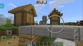 construí 2 casas no minequeft