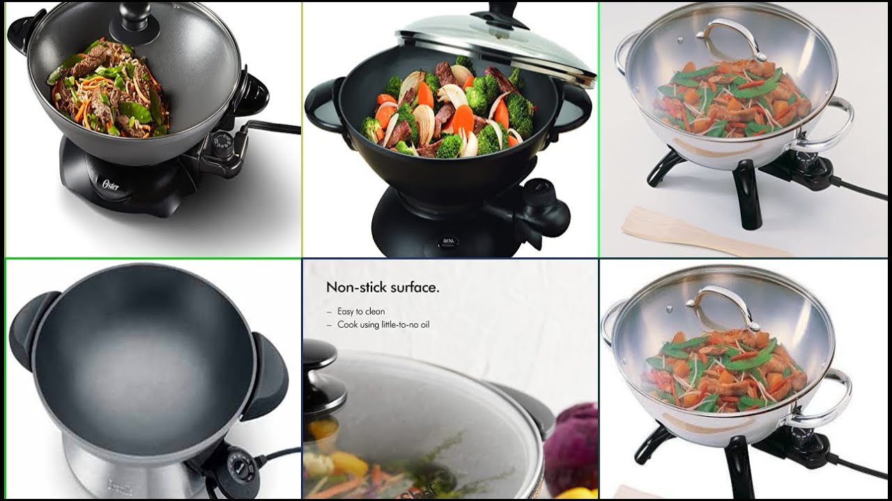 4 Of The Best Electric Woks You Can Buy On Amazon YouTube