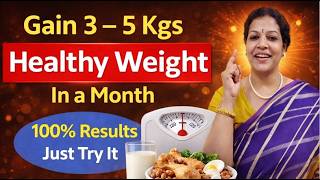 Healthy Weight Gain 3 - 5 Kgs  in a Month - 100% Results , Just try it!! screenshot 4