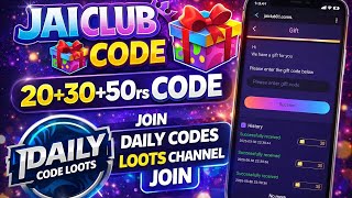 Jai Club Gift Codes | Jai Club Gift Code Telegram Channel | Free Jai Club Gift Code screenshot 3