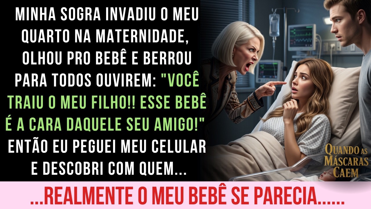 Eu estava deitada na cama da maternidade, exausta depois de sete horas de trabalho de parto, quando a porta se abriu e a minha sogra entrou como se estivesse na casa dela. Foi direto olhar a bebé...