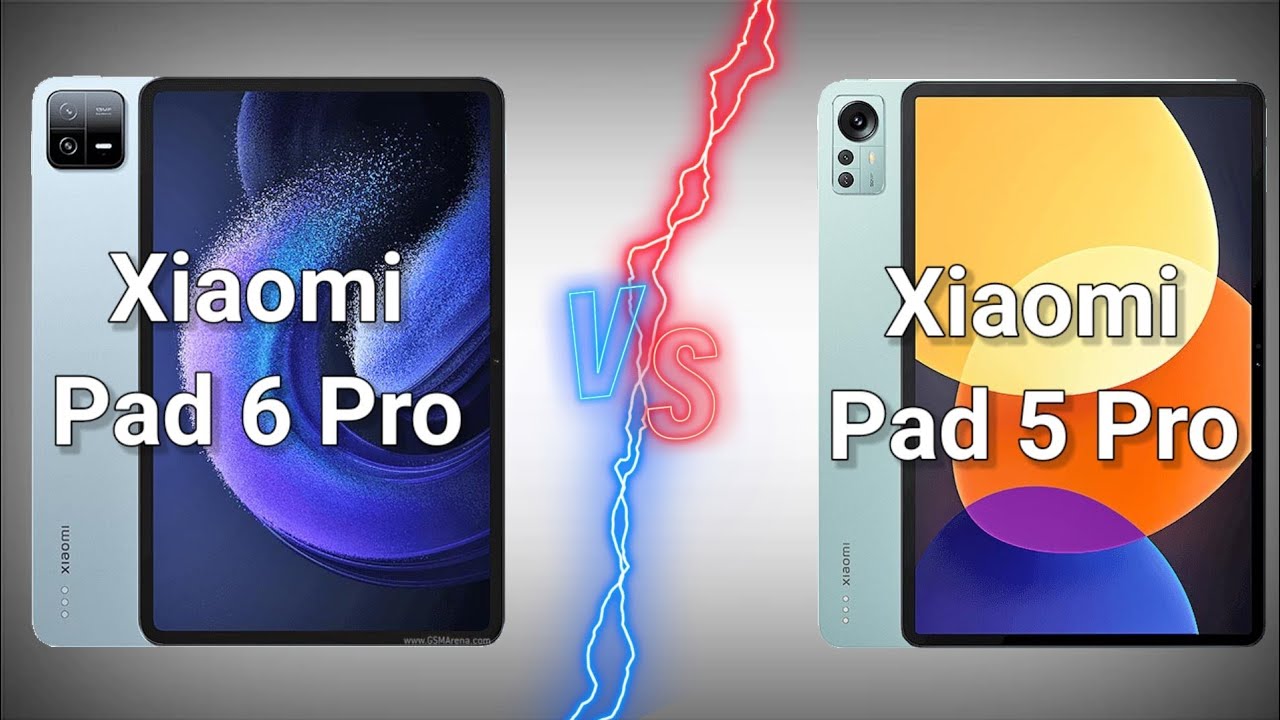 Xiaomi Pad 6 Pro vs Xiaomi Pad 5 Pro | With Up to 144Hz Displays,  Snapdragon SoCs & Specifications