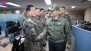 BTS News Today ❗ South Korea's defense minister visits BTS Jimin in 5th Division.