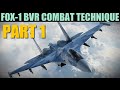 Flanker/Fulcrum/Mirage: Optimal Fox-1 BVR Combat Technique PART 1 | DCS WORLD