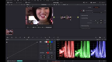 DaVinci Resolve14Studioの新機能　顔認識ツールを使ってみました。