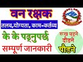 van rakshak vacancy 2080 || Gandaki pradesh van rakshak vacancy | loksewa vacancy 2080 | sunlight tv