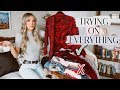 DECLUTTERING MY CLOSET + TRYING ON EVERYTHING  | leighannsays
