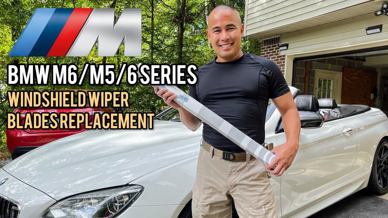 How to Change/Replace Windshield Wiper Blades On BMW M6/M5 F12, F10, F13, F06 and 650i/6 Series