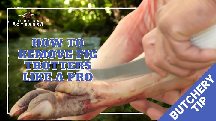 How to remove Pig Trotters - Hunting Aotearoa Tip - Part 4