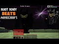 Beast Bendy BEATS Minecraft (Beast Bendy Morph Challenge)