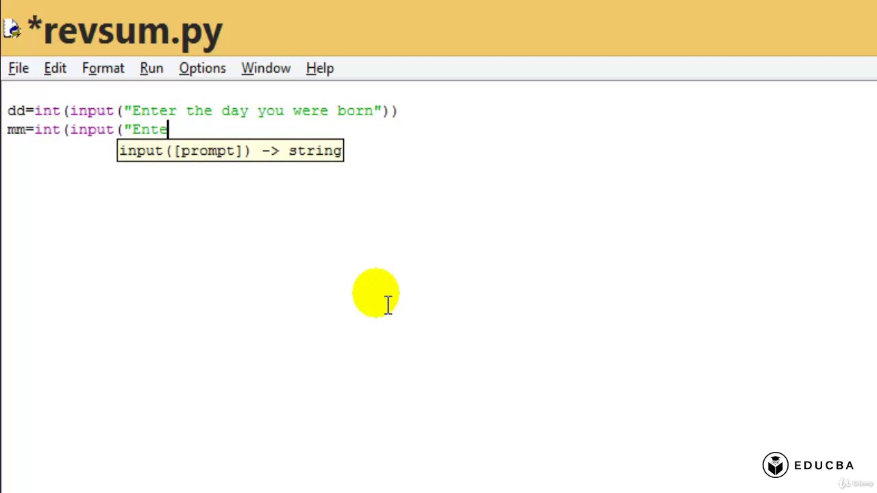 lec 22: Example of Formatting String - YouTube