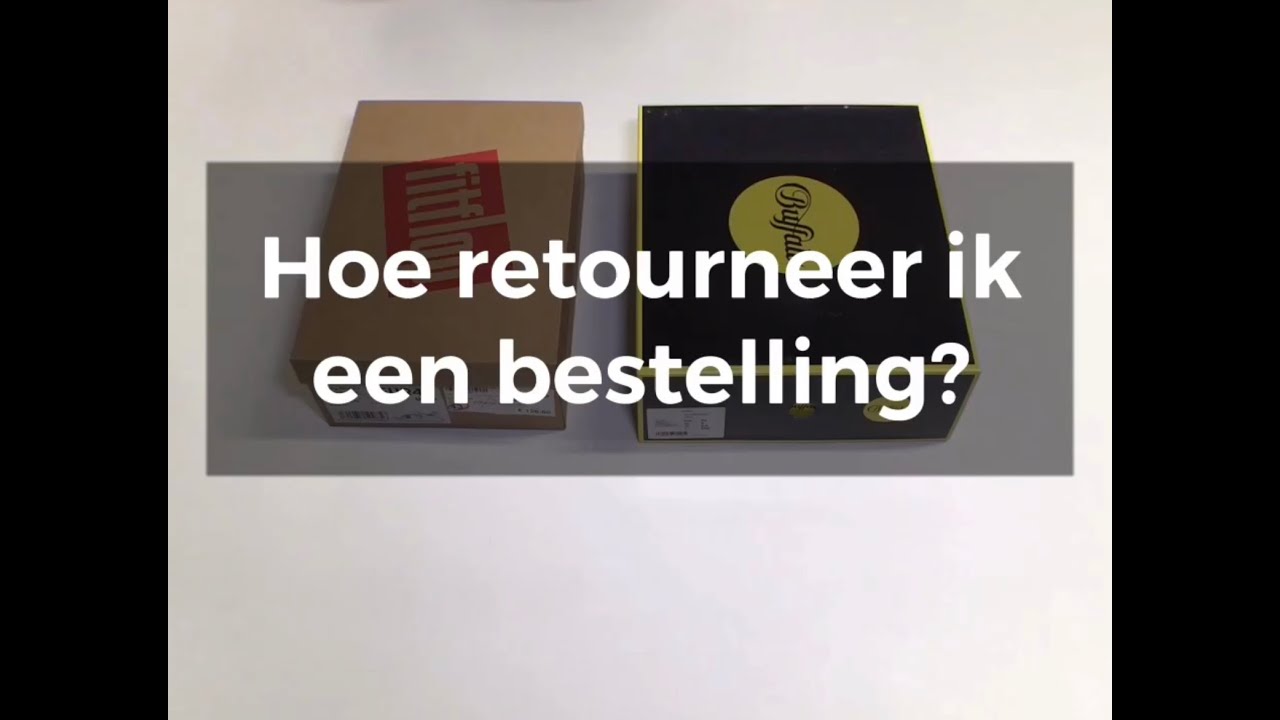Hoe retourneer ik een bestelling?