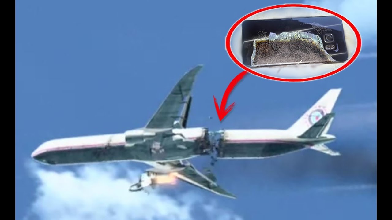 Galaxy Note 7 EXPLOTA en un AVION - YouTube