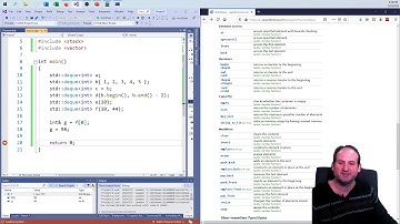 C++ STL Double Ended Queue Class std::deque