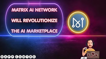 MATRIX AI NETWORK WILL REVOLUTIONIZE THE AI MARKETPLACE!