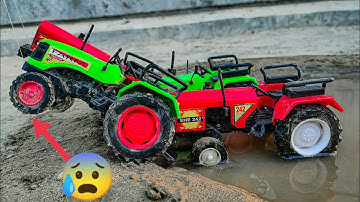Diy tractor stuck in mud mini science project Part 20|| RV hacks|| Cs toy||TOP little project