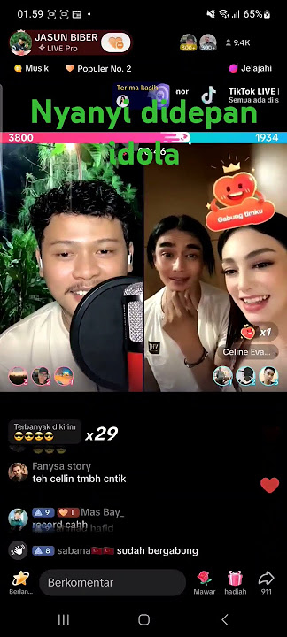 jasun biber nyanyiin lagu didepan idolanya #live  #fypシ  #tiktok #st12 #jasunbiber