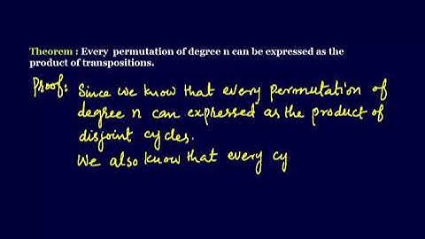 #MTH405 #Lecture_18 Part 3 #Transposition Theorem 2