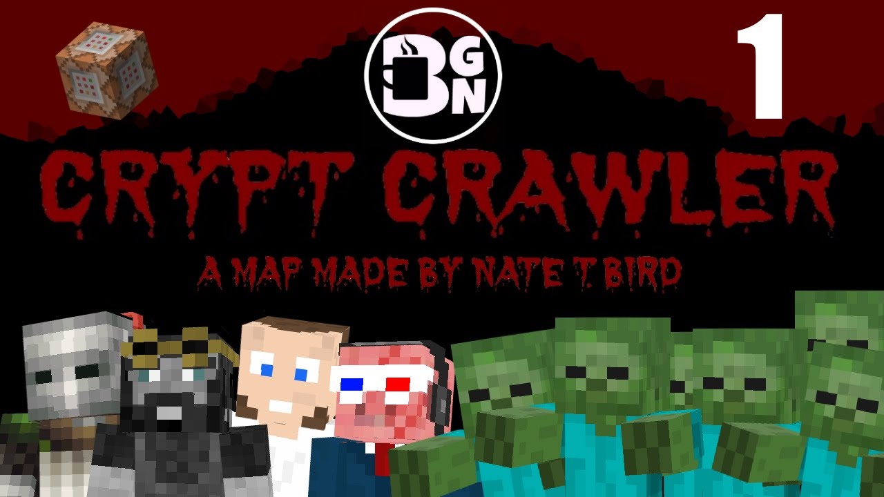 Crypt Crawler - 1 - Hard Mode - Multiplayer Minecraft Map