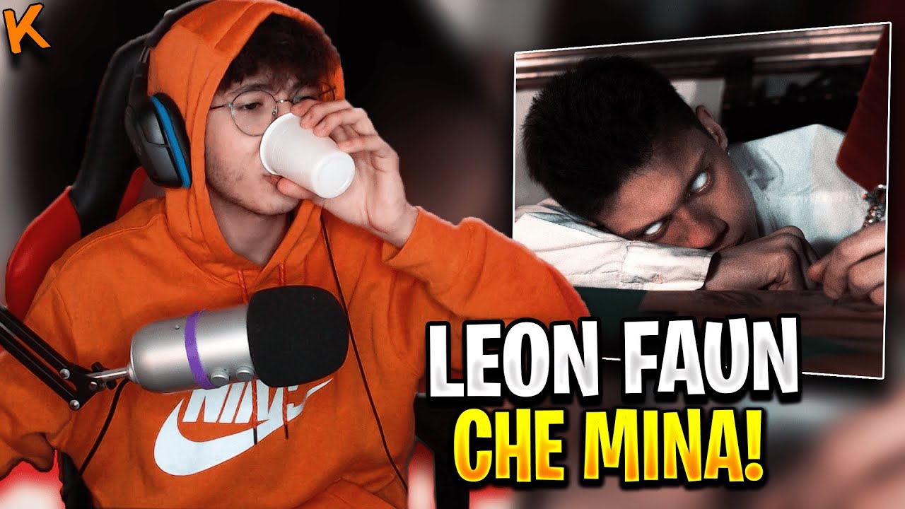 REACTION A OCCHI LUCIDI DI LEON FAUN