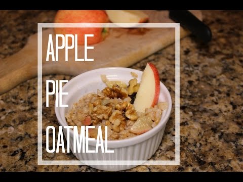 Easy Apple Pie Oatmeal