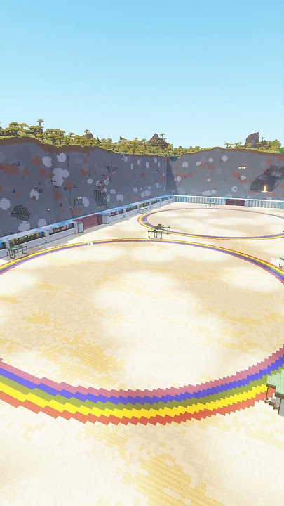 Squid Game Six Legged Pentathlon in Minecraft #squidgame #squidgame3